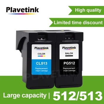 Plavetink Совместимый PG512 CL513 для Canon pg 512 cl 513 чернильный картридж для Pixma MP230 MP250 MP240 MP270 MP480 MX350 IP2700