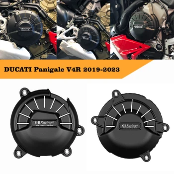 Для DUCATI Panigale V4R 2019-2023 для Защиты крышки двигателя мотоциклов GBRacing