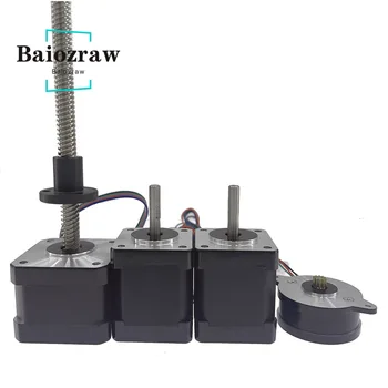 Baiozraw VV0.1 3D принтер Шаговые двигатели комплект 200 мм Интегрированный Ходовой Винт NEMA17 Шаговый двигатель для деталей Voron 0.1