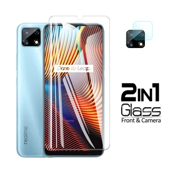 Закаленное стекло 2 в 1 для Oppo Realme 7i Global 6,5 