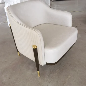Современный диван-кресло Кожаный Дизайн, Скандинавский Стул для гостиной и спальни, Минималистичная Креативная Мебель для квартиры в стиле Эль-Хогар