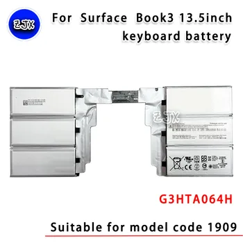 Для Microsoft Surface Book3 13,5-дюймовый аккумулятор для клавиатуры 1909 года, аккумулятор для ноутбука G3HTA064H, оригинал