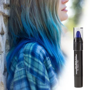 портативная ручка для быстрой покраски волос 3,5 г, Аварийный Крем для волос Высокой Насыщенности, Одноразовое Временное покрытие, Изменение цвета волос 2023