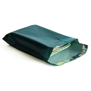 50 шт. Зеленые Курьерские почтовые сумки Упаковка Полиэтиленовый пакет Пластиковая почтовая экспресс-сумка Конверт Водонепроницаемая транспортная сумка