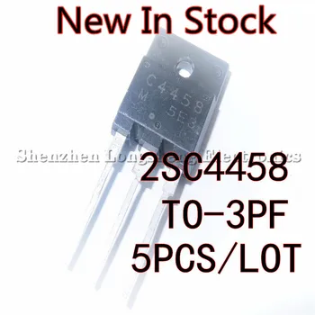 5 шт./лот, NPN-транзистор C4458 2SC4458 TO-3PF 7A/800V, новый в наличии