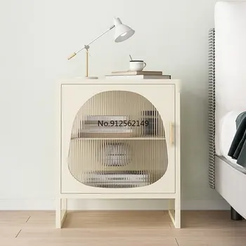 Простая современная спальня в скандинавском минималистичном стиле, прикроватный столик, прикроватная тумбочка, домашний прикроватный столик, тумбочки שידהדידממממ