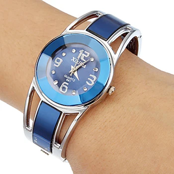 reloj mujer 2022 Лидер Продаж, Женские часы-браслет Xinhua, Люксовый бренд, Кварцевые наручные часы с циферблатом из нержавеющей Стали, Женские часы