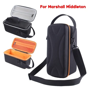 Динамик, дорожный ящик для хранения для Marshall Middleton, Портативный защитный чехол-накладка с ручным ремнем, сумка-шоудер, Портативный