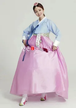 Женская Корейская юбка Ханбок Из Корейской Импортной ткани Невеста Жених Свадебный Ханбок Пара Свадебное платье Ханбок