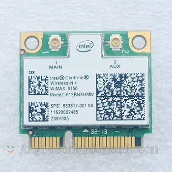 Для Intel Centrino Advanced-N 612BNXHMW + WiMAX 6150 300 Мбит/с Беспроводная карта Mini PCI-e WLAN WiFi SPS 633817-001 для hp Lenovo