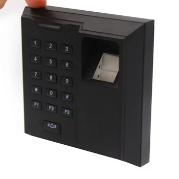 отпечаток пальца 125 кГц RFID контроллер доступа блокировка паролем отпечатков пальцев Часы времени машина 500 пользователей