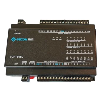 Цифровой вход 24DI, 6-полосный релейный выход DO, модуль RJ45 Ethernet TCP, контроллер Modbus