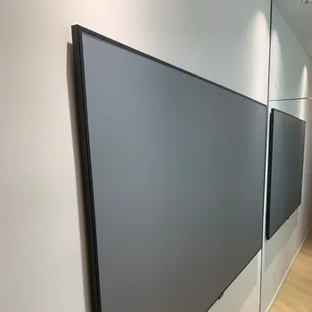 Экраны PerfecTisan HD с ультраузкими краями, защищающие от света, 80-200-дюймовые проекционные экраны alr с фиксированной рамкой 4k, установленные на стене