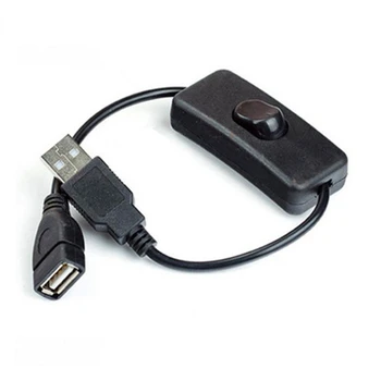 28 см USB-кабель с Переключателем ВКЛЮЧЕНИЯ/ВЫКЛЮЧЕНИЯ Удлинителя кабеля для USB-лампы, USB-вентилятора, Линии питания, Прочного Адаптера ДЛЯ ГОРЯЧЕЙ ПРОДАЖИ