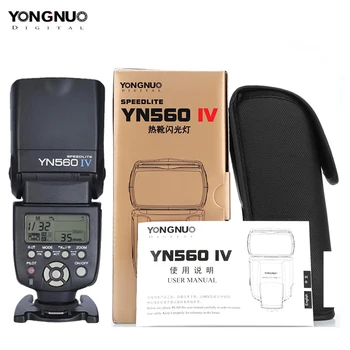 Yongnuo YN560IV Speedlite 2,4 G Беспроводная Радио Вспышка Master Slave YN560 IV для Зеркальной камеры Canon Nikon Sony Pentax Olympus Fuji