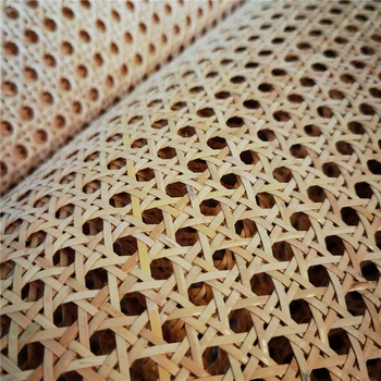 Рулон лент из натурального индонезийского тростника шириной 4,9-5,5 метров 40 см-45 см, материал для декора плетеной мебели из настоящего ротанга