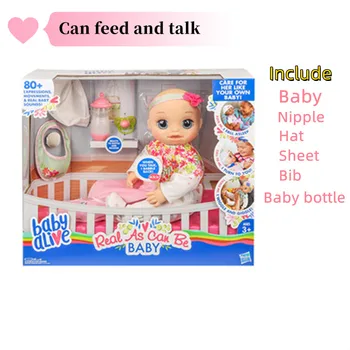 Интерактивная кукла-Реборн Hasbro Baby Alive, Непослушный ребенок, Заботливая девочка, кукла для игр, игрушки для игр для детей, подарочная кукла