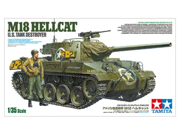 Tamiya 35376 Военная миниатюрная серия США Танк M18 Hellcat 1/35 модельный комплект