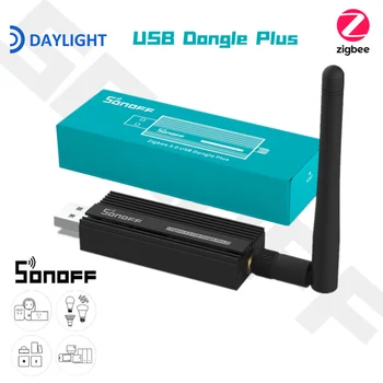 SONOFF ZB Dongle-E USB-ключ Zigbee 3.0 Плюс Поддержка универсального шлюза Zigbee через модуль ZHA или Zigbee2MQTT Sonoff Smart Home