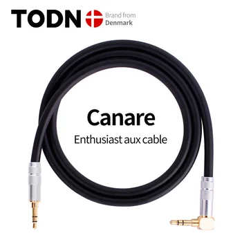 Canare Aux Cable Jack 3,5 мм-3,5 мм Аудиокабель Jack Кабель динамика Для iPhone, Компьютер, автомобильный динамик Для iPad, Huawei Xiaomi