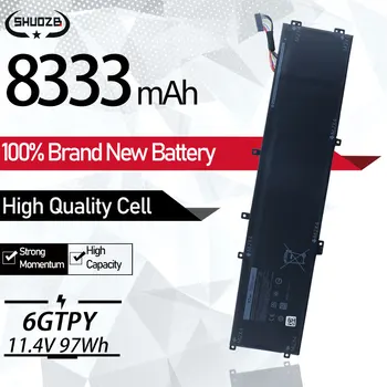 97Wh 6GTPY Аккумулятор Для ноутбука Dell Precision XPS 15 9560 9570 7590 Серии M5530 M5520 5510 5XJ28 5D91C 05041C P56F-001 P83F001