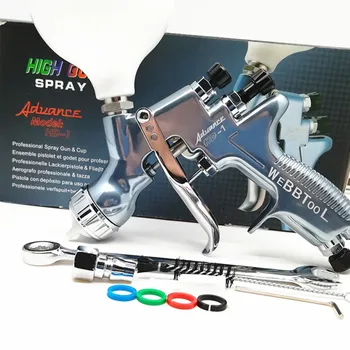 Высококачественные пистолеты-распылители HD-1 Профессиональный 1,3 мм Гравитационный пистолет-распылитель краски Высокая эффективность