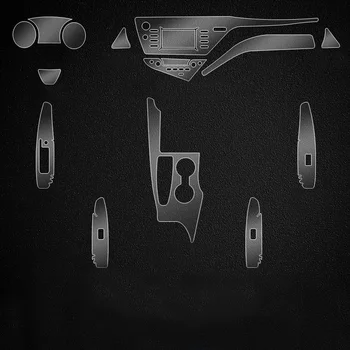 Прозрачная пленка из ТПУ для Toyota Camry 2018-2022 Наклейка для салона автомобиля Центральная консоль Передач Air CD панель навигации Дверные окна