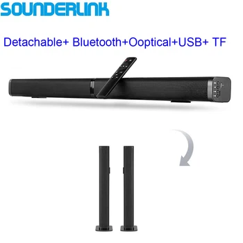 Sounderlink съемная Звуковая панель Bluetooth TV wireles динамик HiFi tower Аудио Звуковая панель домашнего кинотеатра оптическая для светодиодного телевизора