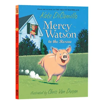 Мерси Уотсон спешит на помощь Кейт Дикамилло, Детские книги в возрасте 6 7 8 9 лет, английские сборники рассказов с картинками, 9780763645045