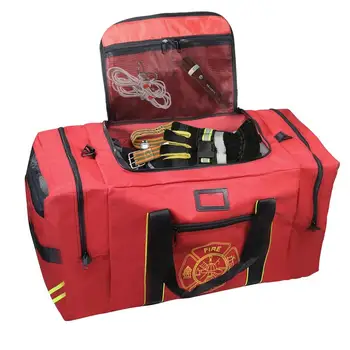 Сумка для снаряжения пожарного, Спасательная сумка для пожарного, вещевой мешок пожарного, большая емкость и множество карманов, быстрый