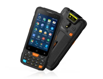 CARIBE NEW PL-40L 4-дюймовый Rfid-считыватель NFC Automotivo Android Ручной 1D 2D сканер штрих-кода КПК