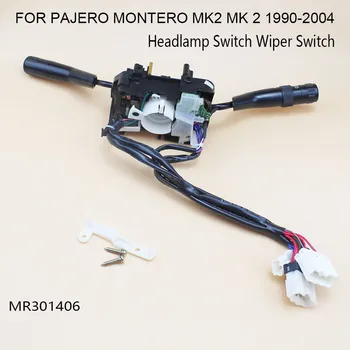 2 шт. Автомобильный индикатор, выключатель головного света, Переключатель стеклоочистителя для MITSUBISHI PAJERO MONTERO MK2 MK 2 1990-2004 MR301406