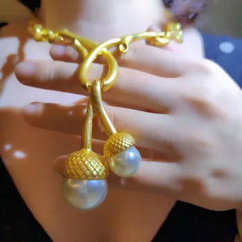 Средневековое ожерелье, набор сережек, легкие роскошные вечерние серьги, серебряная игла, женские