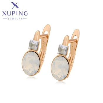 Ювелирные изделия Xuping, модное новое поступление, серьги с кристаллами для женщин, подарок 610325501