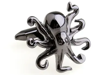 Бесплатная доставка, новые запонки octopus paul design, заводские запонки с защитой от окисления